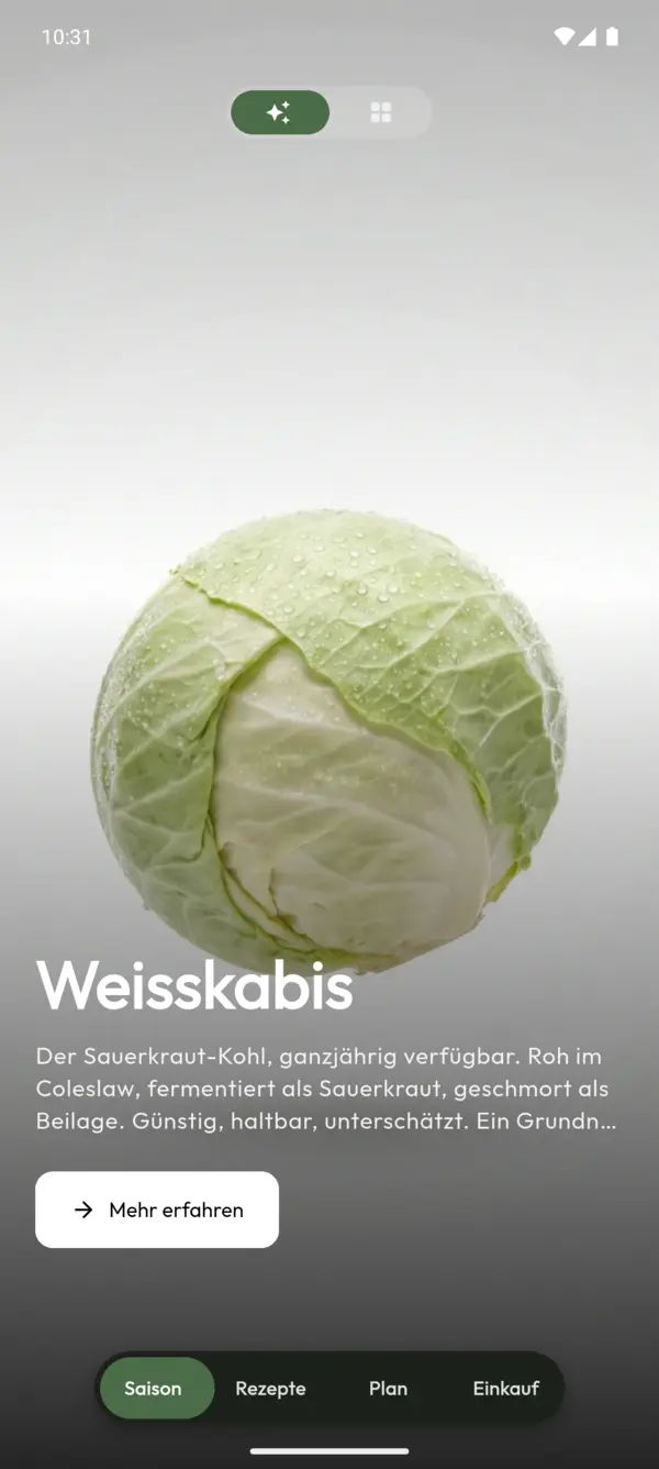 Saisonier App - Saisonaler Feed